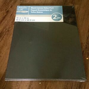 Black Canvases 2ct